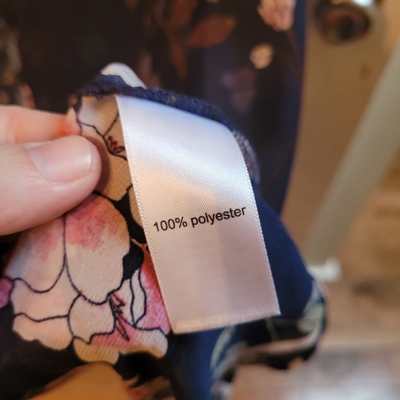 Maurices Floral Sheer Kimono Cold Shoulder - OS - Picture 4 of 7